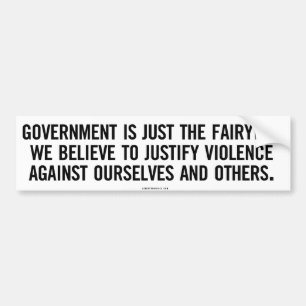 Government Fairytale Bumper Sticker