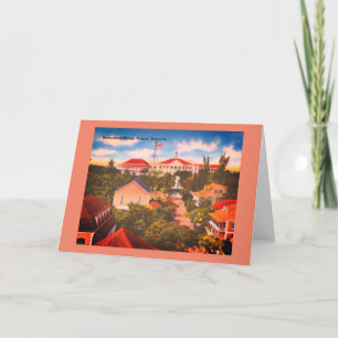 Government House, Nassau, Bahamas Vintage Photo Card
