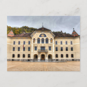 Government House Of Liechtenstein Postcard
