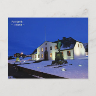 Government House  ~  Reykjavik, Iceland Postcard