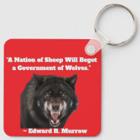 Government Of Wolves Keychain