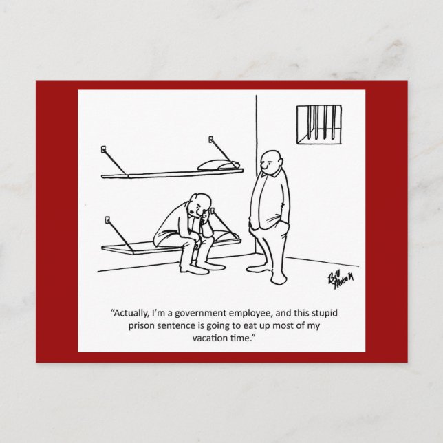 Government/Political Humor Postcard (Front)