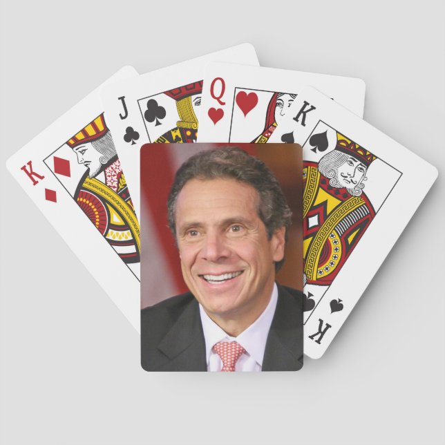 Governor Andrew Cuomo Playing Cards! Cards (Back)