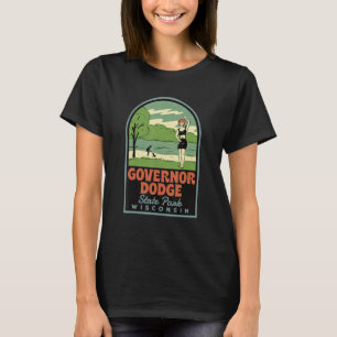 Governor Dodge State Park Wisconsin Vintage T-Shirt