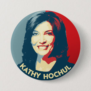 GOVERNOR KATHY HOCHUL 7.5 CM ROUND BADGE