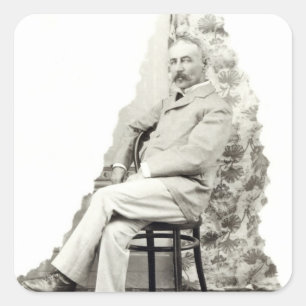 Governor of Trinidad, c.1891 Square Sticker
