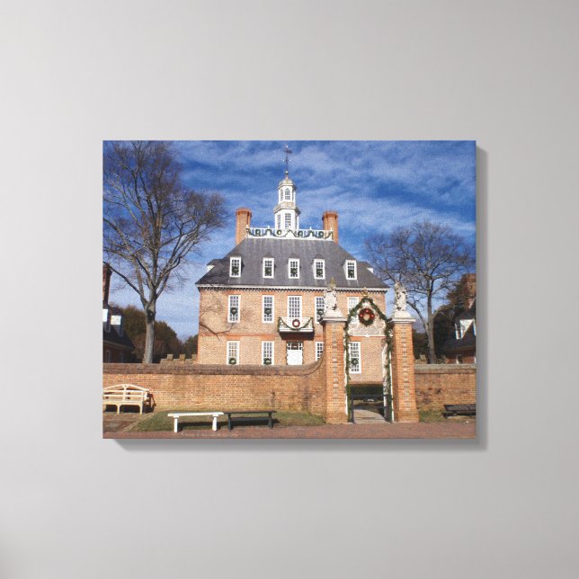 Governor's Mansion Canvas Print (Front)
