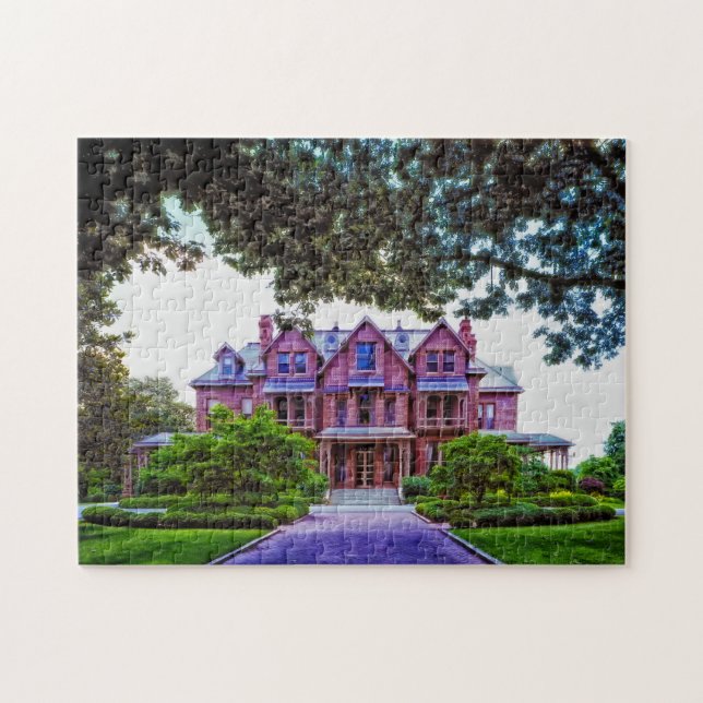 Governor's mansion Raleigh North Carolina. Jigsaw Puzzle (Horizontal)