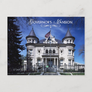 Governor's Mansion, Salt Lake City, Utah Postcard