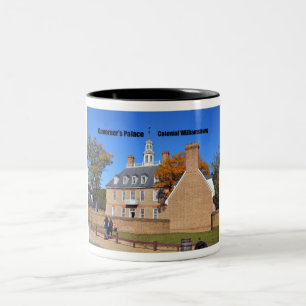 Governor's Palace, Colonial Williamsburg Two-Tone Coffee Mug