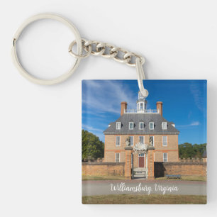 Governors Palace in Williamsburg VA Key Ring