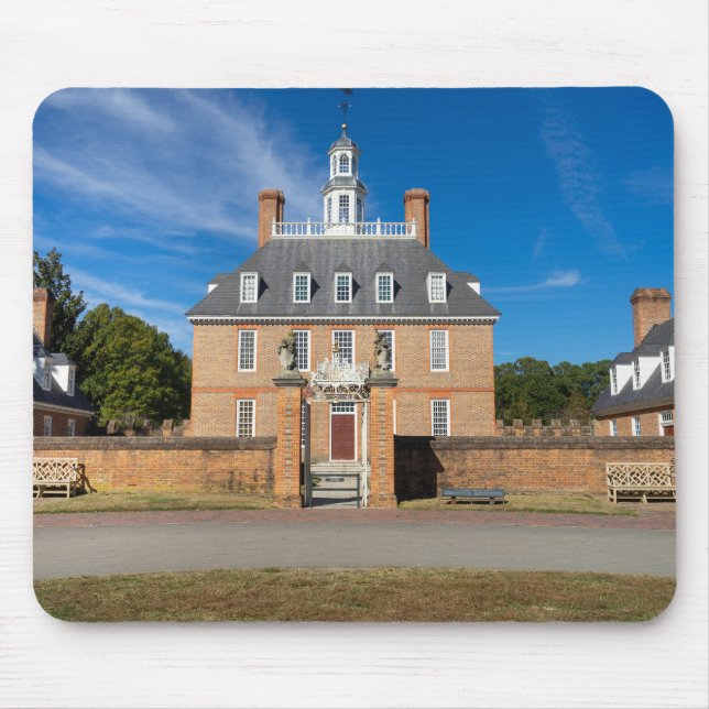 Governors Palace in Williamsburg VA Mouse Mat (Front)