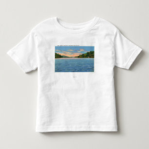 Govt. Free Camp Sites View of Lower Saranac Lake Toddler T-Shirt