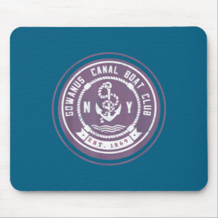 Gowanus C Boat Club Funny Brooklyn New York So Mouse Mat