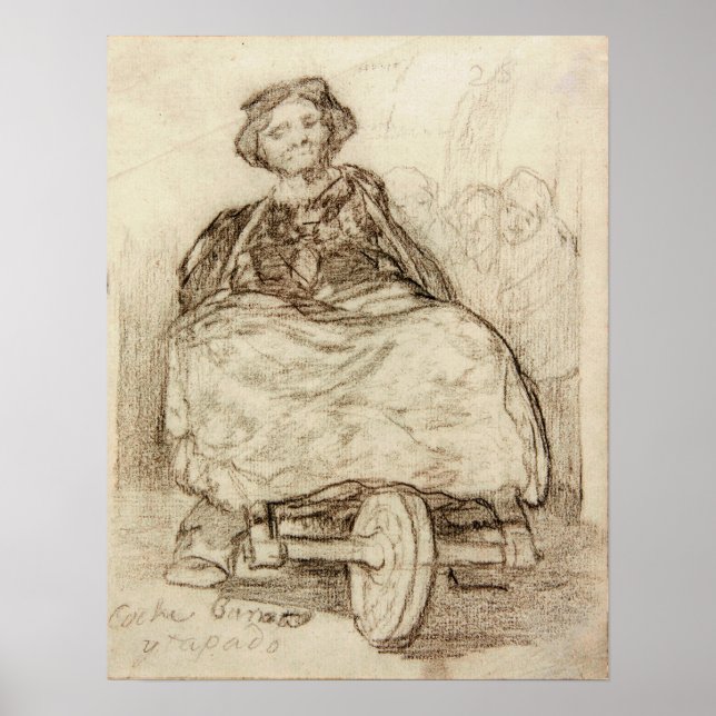 Goya - Cheap Covered Coach Poster (Front)