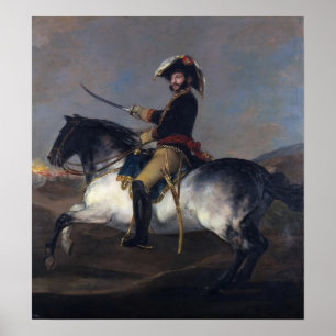 Goya - Conscious Portrait Of General Palafox 1814 Poster
