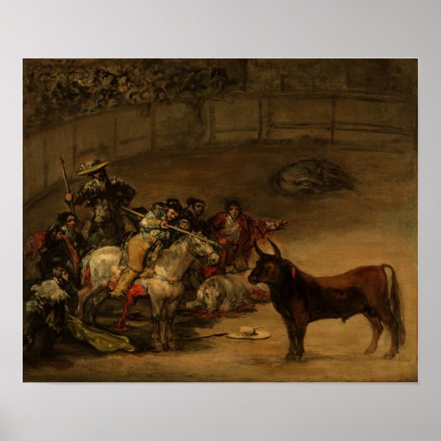 Goya - Corrida 1824 Poster (Front)