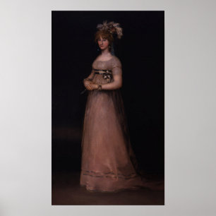 Goya - Countess Of Chincon 1800 Poster