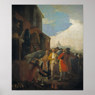 Goya - Fair In Madrid 1778 Poster