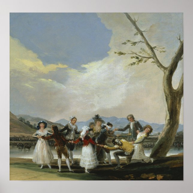 Goya - Game Of Blind Man's Buffets 1788 Poster (Front)