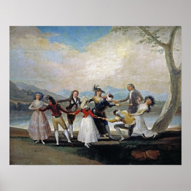 Goya - Game Of Blind Man's Buffets 1788 Poster (Front)