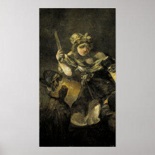 Goya - Judith and Holofernes 1821 Poster