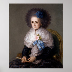 Goya - Marie Antoinette Gonzaga 1795 Poster
