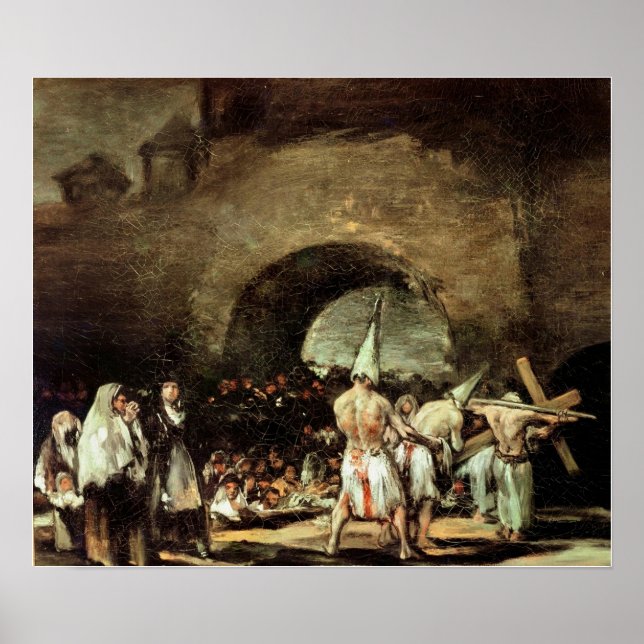 Goya - Procession Of Flagellants (Beatings) 1813 Poster (Front)