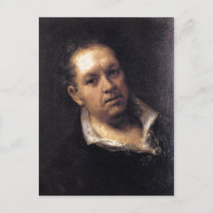 Goya Self-Portrait 1815 Oil on panel, 51 x 46 cm M Postcard