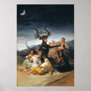 Goya - Shabbat Of Witches 1797 Poster