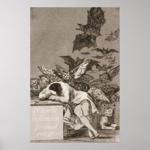Goya - Sleep Of Reason Produces Monsters 1799 Poster