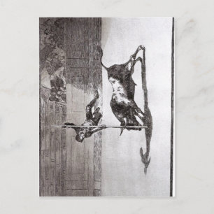 Goya The Speed and Daring of Juanito Api?ani in th Postcard