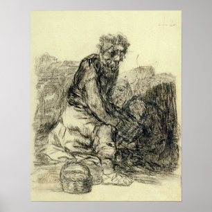 Goya - They Are Dying Poster