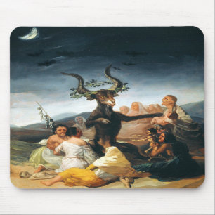 Goya Witches Sabbath Mouse Pad