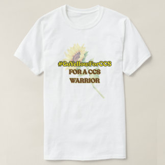#GoYellowForCCS - CCS Warrior Tshirt