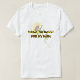 #GoYellowForCCS - Mum Tshirt
