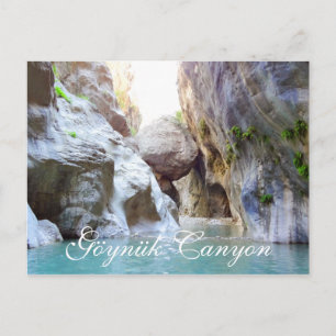 Göynük Canyon, Kemer, Antalya, Turkey Postcard