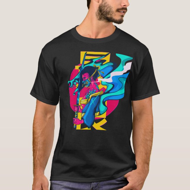Gozen Black T-shirt (Front)