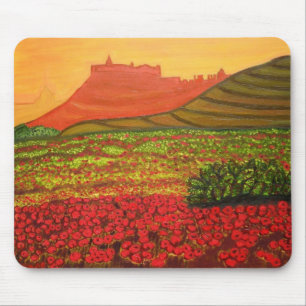 Gozo citadel view mouse mat