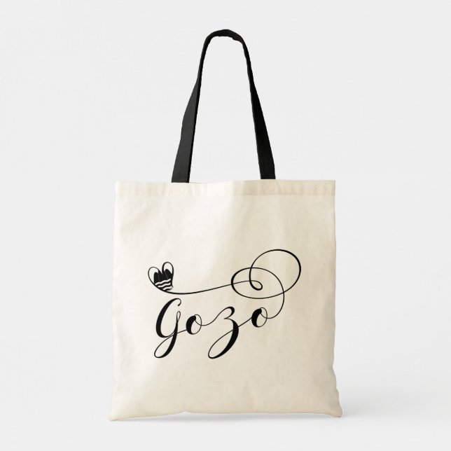 Gozo Heart Flag, Gozitan, Island of Gozo Tote Bag (Back)