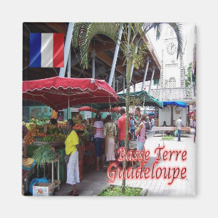 GP - Guadeloupe - Basse Terre - Spice Market Magnet