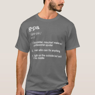 GPa Definition Fathers Day Gift T-Shirt