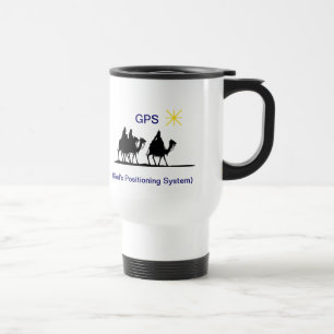 GPS Christian Christmas Travel Mug