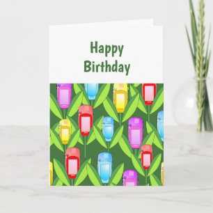 GPS Flowers   Card