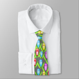 GPS Flowers Tie