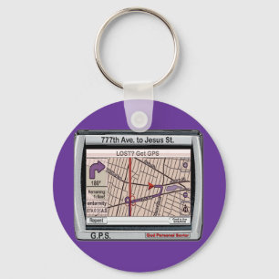 GPS God Personal Savior Key Ring