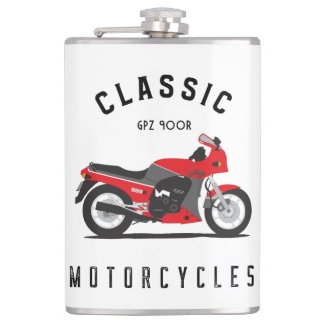 GPZ 900R Ninja ZX900A Motorcycle Biker Hip Flask