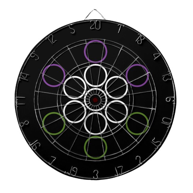 gq sacred circles dartboard (Front)