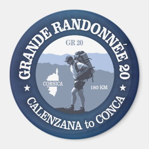 GR20 Corsica (BG) Magnet
