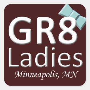 Gr8Ladies MSP Stickers November Logo